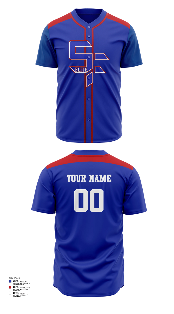 Full Button Baseball Jersey, SF Elite, Baseball, Teamtime, Team time, sublimation, custom sports apparel, team uniforms, spirit wear, spiritwear, sports uniforms, custom shirts, team store, custom team store, fundraiser sports, apparel fundraiser