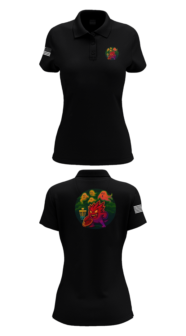 Womens Short Sleeve Performance Polo, Disc golf, Golf, Teamtime, Team time, sublimation, custom sports apparel, team uniforms, spirit wear, spiritwear, sports uniforms, custom shirts, team store, custom team store, fundraiser sports, apparel fundraiser
