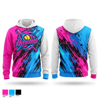 Hoodie, Herricanes, Softball, Teamtime, Team time, sublimation, custom sports apparel, team uniforms, spirit wear, spiritwear, sports uniforms, custom shirts, team store, custom team store, fundraiser sports, apparel fundraiser