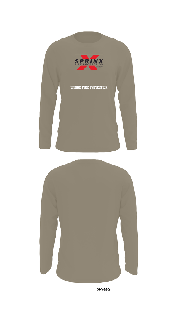 Long Sleeve Performance Shirt, SPRINX FIRE PROTECTION, , Teamtime, Team time, sublimation, custom sports apparel, team uniforms, spirit wear, spiritwear, sports uniforms, custom shirts, team store, custom team store, fundraiser sports, apparel fundraiser