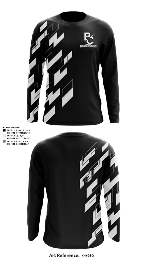 Long Sleeve Performance Shirt, Sinton Bonecrushers, , Teamtime, Team time, sublimation, custom sports apparel, team uniforms, spirit wear, spiritwear, sports uniforms, custom shirts, team store, custom team store, fundraiser sports, apparel fundraiser