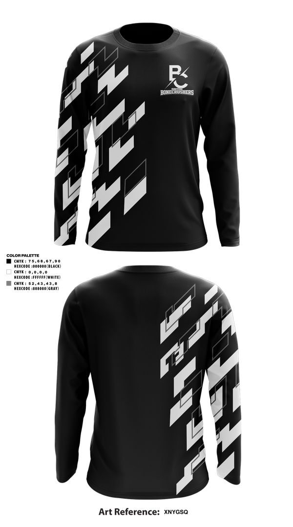 Long Sleeve Performance Shirt, Sinton Bonecrushers, , Teamtime, Team time, sublimation, custom sports apparel, team uniforms, spirit wear, spiritwear, sports uniforms, custom shirts, team store, custom team store, fundraiser sports, apparel fundraiser
