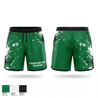 Athletic Shorts With Pockets, El Camimo High School Flag Football, , Teamtime, Team time, sublimation, custom sports apparel, team uniforms, spirit wear, spiritwear, sports uniforms, custom shirts, team store, custom team store, fundraiser sports, apparel fundraiser