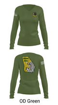 93D MP DET (MWD) 45021332 Women's Long Sleeve V-neck Shirt - 57