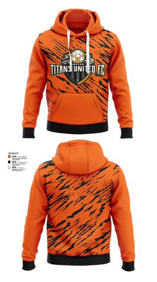 Hoodie, TITANS UNITED FC, Men's Soccer, Teamtime, Team time, sublimation, custom sports apparel, team uniforms, spirit wear, spiritwear, sports uniforms, custom shirts, team store, custom team store, fundraiser sports, apparel fundraiser