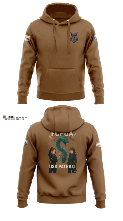 USS PATRIOT FCPOA 2 Hoodie - 100