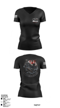 MSV Women's Short Sleeve V-neck Shirt - 5