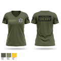 Cook County Sheriff’s Office Women's Short Sleeve V-neck Shirt - 1