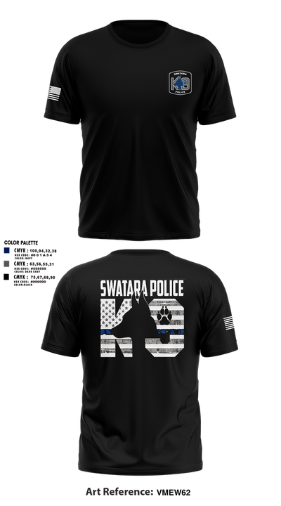 Swatara K9 68594895 Short Sleeve Performance Shirt - 6