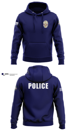 Hoodie, Miami Police Department, , Teamtime, Team time, sublimation, custom sports apparel, team uniforms, spirit wear, spiritwear, sports uniforms, custom shirts, team store, custom team store, fundraiser sports, apparel fundraiser