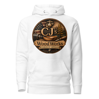 Unisex Hoodie - 1 - White
