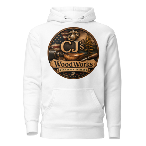 Unisex Hoodie - 1 - White