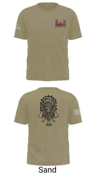 Short Sleeve Performance Shirt, 1221st Route Clearance Co., National Guard, Teamtime, Team time, sublimation, custom sports apparel, team uniforms, spirit wear, spiritwear, sports uniforms, custom shirts, team store, custom team store, fundraiser sports, apparel fundraiser