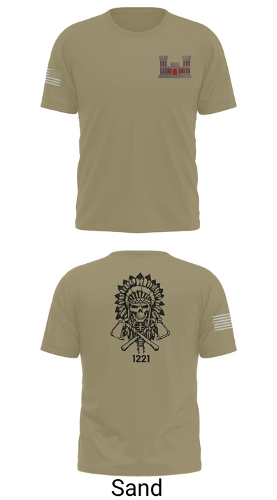 1221st Route Clearance Co. 10953211 Short Sleeve Performance Shirt - 91