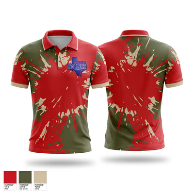 Texas Ballerz Short Sleeve Performance Polo - 1