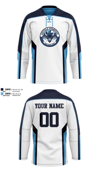 Hockey Jersey, Buffalo Blizzards Wheelchair Basketball team, Men's Basketball, Teamtime, Team time, sublimation, custom sports apparel, team uniforms, spirit wear, spiritwear, sports uniforms, custom shirts, team store, custom team store, fundraiser sports, apparel fundraiser