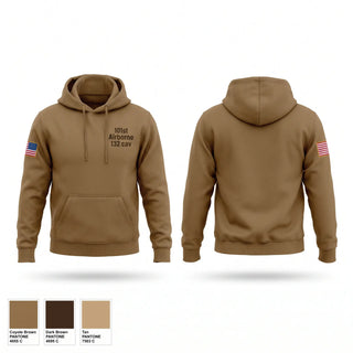 Hoodie, 101st Airborne 1/32 cav, Army, Teamtime, Team time, sublimation, custom sports apparel, team uniforms, spirit wear, spiritwear, sports uniforms, custom shirts, team store, custom team store, fundraiser sports, apparel fundraiser