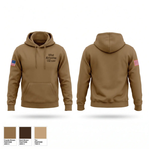 Hoodie, 101st Airborne 1/32 cav, Army, Teamtime, Team time, sublimation, custom sports apparel, team uniforms, spirit wear, spiritwear, sports uniforms, custom shirts, team store, custom team store, fundraiser sports, apparel fundraiser