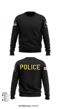 New Ellenton Police Department 612730 Crew Neck Sweatshirt - 3