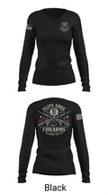 Elite edge firearms 22698132 Women's Long Sleeve V-neck Shirt - 37