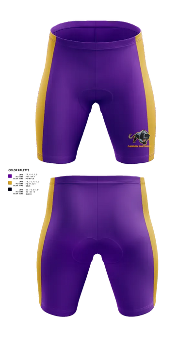 Camden Panthers 73764314 Men's Compression Shorts - 21