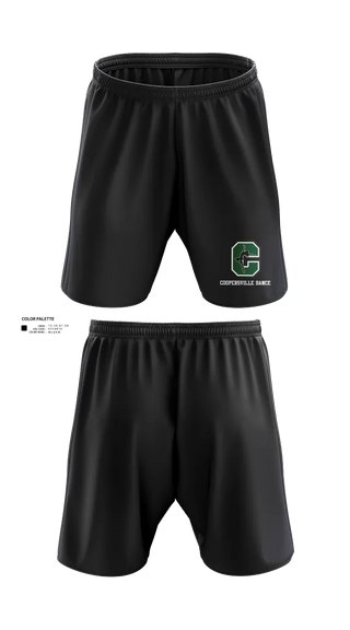 Athletic Shorts With Pockets, Coopersville Dance Team, Spirit Store, Teamtime, Team time, sublimation, custom sports apparel, team uniforms, spirit wear, spiritwear, sports uniforms, custom shirts, team store, custom team store, fundraiser sports, apparel fundraiser