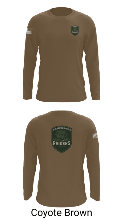 BSS JROTC 74818776 Long Sleeve Performance Shirt 6