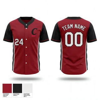 Full Button Baseball Jersey, Chargers, Baseball, Teamtime, Team time, sublimation, custom sports apparel, team uniforms, spirit wear, spiritwear, sports uniforms, custom shirts, team store, custom team store, fundraiser sports, apparel fundraiser