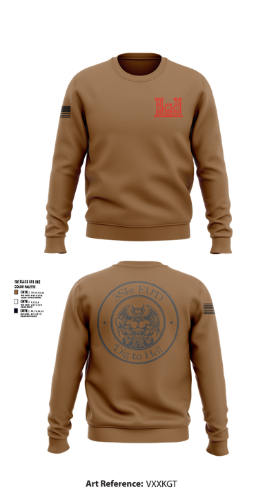 351st EUD 76149457 Crew Neck Sweatshirt - 2