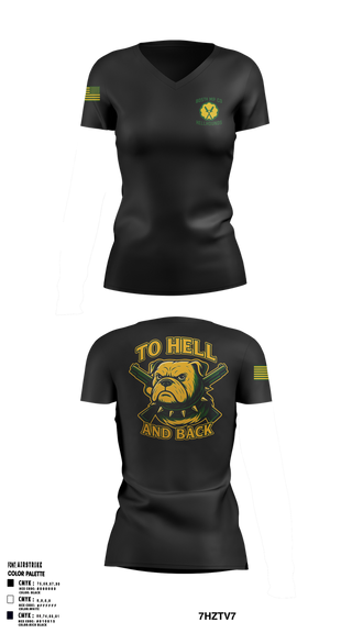 Womens Short Sleeve Vneck Shirt, 805th military police company, , Teamtime, Team time, sublimation, custom sports apparel, team uniforms, spirit wear, spiritwear, sports uniforms, custom shirts, team store, custom team store, fundraiser sports, apparel fundraiser