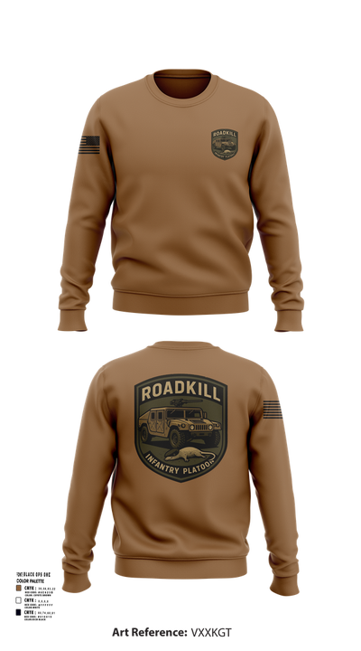 ROADKILL 33867303 Crew Neck Sweatshirt - 101