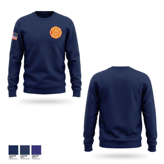 Crew Neck Sweatshirt, Neffs Volunteer Fire Co., Fire Department, Teamtime, Team time, sublimation, custom sports apparel, team uniforms, spirit wear, spiritwear, sports uniforms, custom shirts, team store, custom team store, fundraiser sports, apparel fundraiser