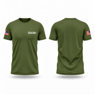 Short Sleeve Performance Shirt, Pointe Coupee Sheriffs Office, Police, Teamtime, Team time, sublimation, custom sports apparel, team uniforms, spirit wear, spiritwear, sports uniforms, custom shirts, team store, custom team store, fundraiser sports, apparel fundraiser