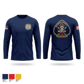 Long Sleeve Performance Shirt, Rotterdam Fire District #2, Fire Department, Teamtime, Team time, sublimation, custom sports apparel, team uniforms, spirit wear, spiritwear, sports uniforms, custom shirts, team store, custom team store, fundraiser sports, apparel fundraiser