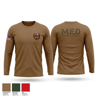 Long Sleeve Performance Shirt, 161 MDG MED, Air Force, Teamtime, Team time, sublimation, custom sports apparel, team uniforms, spirit wear, spiritwear, sports uniforms, custom shirts, team store, custom team store, fundraiser sports, apparel fundraiser