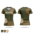 Dragons Women's Short Sleeve V-neck Shirt - 1