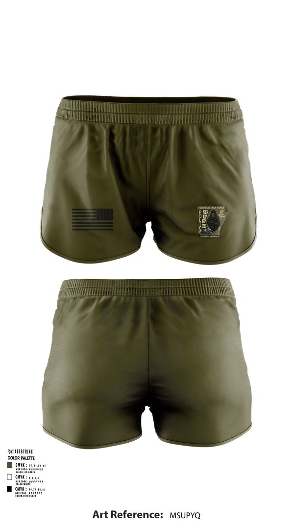 Ranger Panties, 16th Drug Task Force, Police, Teamtime, Team time, sublimation, custom sports apparel, team uniforms, spirit wear, spiritwear, sports uniforms, custom shirts, team store, custom team store, fundraiser sports, apparel fundraiser