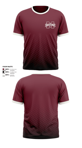 Short Sleeve Rash Guard Shirt, Maud Cardinals, Baseball, Teamtime, Team time, sublimation, custom sports apparel, team uniforms, spirit wear, spiritwear, sports uniforms, custom shirts, team store, custom team store, fundraiser sports, apparel fundraiser