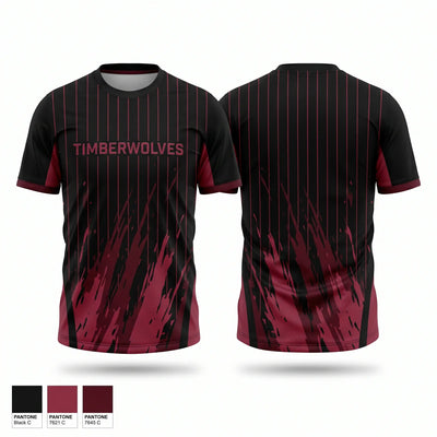 Timberwolves Soft Poly Tee Cotton Like Feel - 1