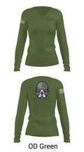 Indy Radio Platoon 10234991 Women's Long Sleeve V-neck Shirt - 57
