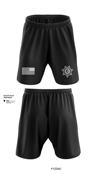 Athletic Shorts With Pockets, Glendora PD, Police, Teamtime, Team time, sublimation, custom sports apparel, team uniforms, spirit wear, spiritwear, sports uniforms, custom shirts, team store, custom team store, fundraiser sports, apparel fundraiser
