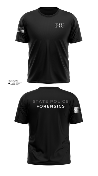 Old School Cotton Feel Shirt, FORENSIC IDENTIFICATION UNIT, Police, Teamtime, Team time, sublimation, custom sports apparel, team uniforms, spirit wear, spiritwear, sports uniforms, custom shirts, team store, custom team store, fundraiser sports, apparel fundraiser