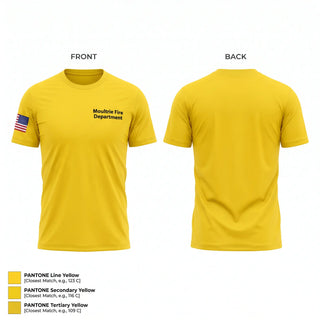 Short Sleeve Performance Shirt, Moultrie Fire Department, Fire Department, Teamtime, Team time, sublimation, custom sports apparel, team uniforms, spirit wear, spiritwear, sports uniforms, custom shirts, team store, custom team store, fundraiser sports, apparel fundraiser