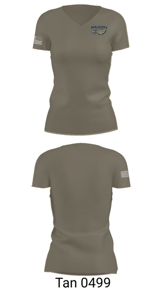Womens Short Sleeve Vneck Shirt, Golden Eagle Battalion, Army, Teamtime, Team time, sublimation, custom sports apparel, team uniforms, spirit wear, spiritwear, sports uniforms, custom shirts, team store, custom team store, fundraiser sports, apparel fundraiser