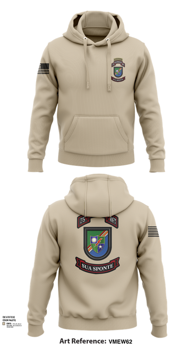 3rd/75th Ranger Regiment 63467571 Hoodie - 101
