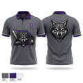 Dungeness Greywolves Short Sleeve Performance Polo - 1