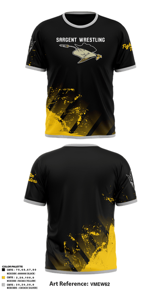 Old School Cotton Feel Shirt, Sargent Farmers, Wrestling, Teamtime, Team time, sublimation, custom sports apparel, team uniforms, spirit wear, spiritwear, sports uniforms, custom shirts, team store, custom team store, fundraiser sports, apparel fundraiser
