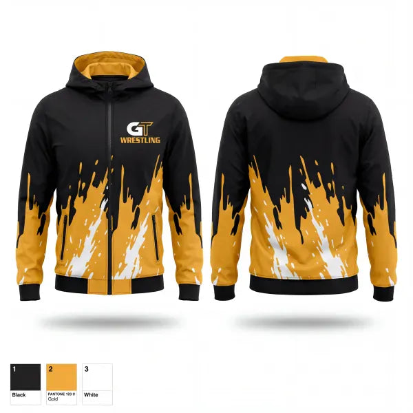 Windbreaker, Groton Tigers, Wrestling, Teamtime, Team time, sublimation, custom sports apparel, team uniforms, spirit wear, spiritwear, sports uniforms, custom shirts, team store, custom team store, fundraiser sports, apparel fundraiser
