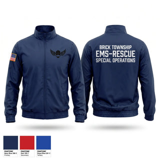 Windbreaker, BRICK TOWNSHIP EMS-RESCUE SPECIAL OPERATIONS, EMS/EMT, Teamtime, Team time, sublimation, custom sports apparel, team uniforms, spirit wear, spiritwear, sports uniforms, custom shirts, team store, custom team store, fundraiser sports, apparel fundraiser