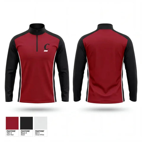 Quarter Zip Jacket, Chargers, Baseball, Teamtime, Team time, sublimation, custom sports apparel, team uniforms, spirit wear, spiritwear, sports uniforms, custom shirts, team store, custom team store, fundraiser sports, apparel fundraiser